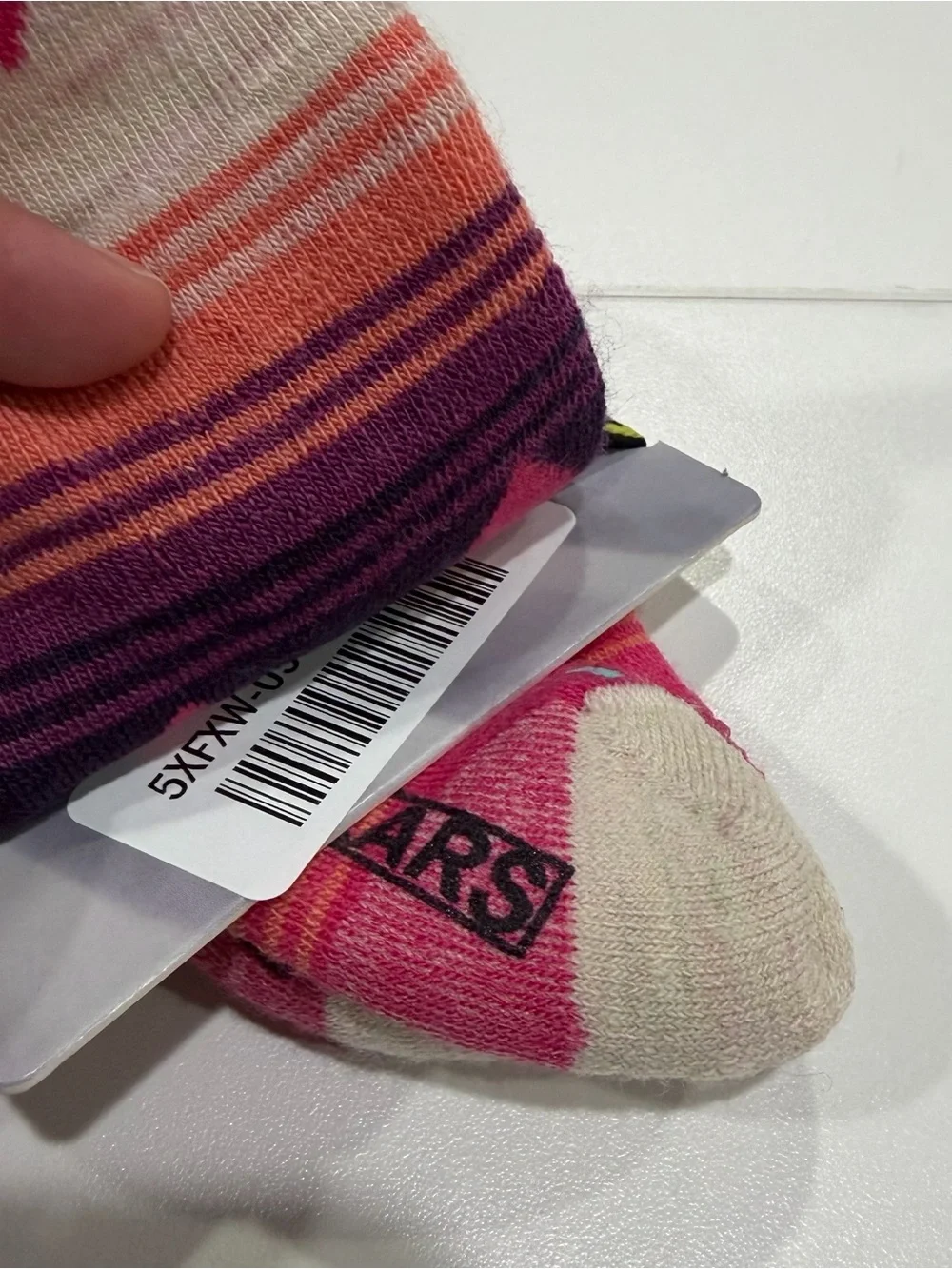 SmartWool Kids XS Light Cushion Ski Socks Over the Calf Pink Mountain NWT Snow